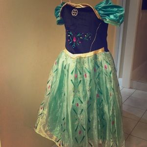 Disney Princess Anna Dress Costume